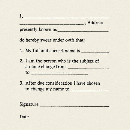 name change process in India 1