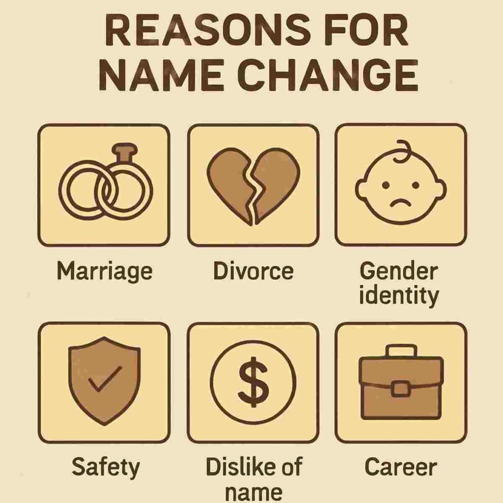 name change process in India